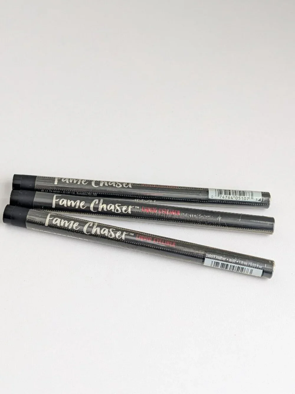 Ardell Fame Chaser Liquid Eyeliner Patent Leather 1.0.ml. Sealed Lot of 3